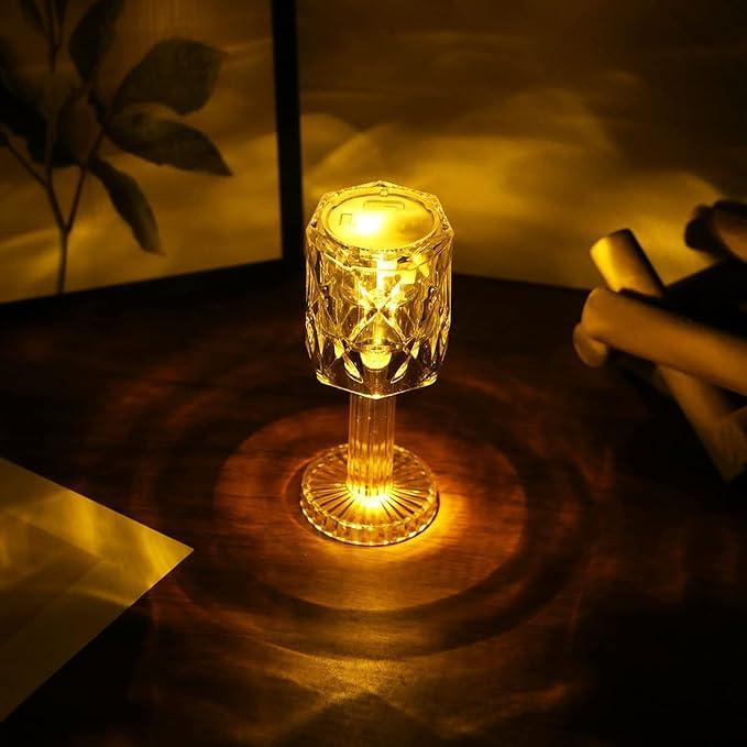 Rechargeable LED Table Lamp Golden Mini Lamp
